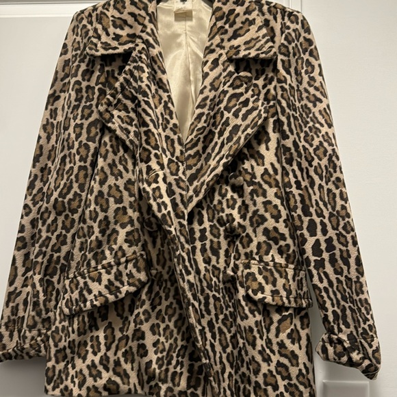 VINTAGE LA BELLE Short Pea Coat with Buttons - Picture 1 of 4